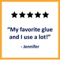 thumbnail image 5 of AdTech Crystal Clear Mini Size Hot Glue Sticks, 100 Count, 5 of 8