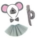 thumbnail image 3 of Disfraz de ratón para niños, diadema con orejas de ratón, accesorios para disfraz Estilo B, 3 of 9