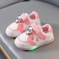 thumbnail image 5 of XEGLSBU Girls Shoes Size 5C LED Light up Shoes for Girls Toddler Walking Shoes Girls Kids Children Baby Casual Shoes Size 28, 5 of 8
