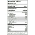 thumbnail image 6 of Sweet Street, Lemon Blueberry Manifesto Frozen Cookie Puck, 2.8 oz, (84 Count), 6 of 6