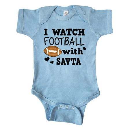 

Inktastic I Watch Football with My Savta Gift Baby Boy Bodysuit