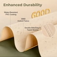 thumbnail image 4 of BPS Waterproof 600D Outdoor Hot Tub Cover, Spa and Hot Tub Cover Replacement with Zipper and Storage Bag for Square Inflatable Hot Tub, 85''W x 85''D x 20''H, 4 of 8