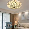 thumbnail image 6 of More Change Tiffany Style Ceiling Chandelier Light Flush Mount Lamp Fixtures Stained Glass Decor, 6 of 16