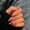 almond-pink, variant on Chrome Press  Nails Short Almond, Metallic Teal Green  Nails With Glue, Sparkly Glue  Nails Press ons,  Thick Stick   for Women Party, Glazed Mirror Effect, 30 count