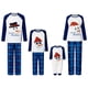 thumbnail image 1 of Conjuntos de pijamas navideños familiares Meihuid 2023 a juego, ropa de dormir navideña a cuadros, pijamas navideños para la familia, pijamas navideños de talla grande, 1 of 8