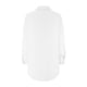 thumbnail image 4 of ICHUANYI Clearance Women's Loose Short Front Long Back Lace-up Slim Shirt Long Sleeve V-neck Top/Shirt(White, XXL) ICHUANYI WER2023080803904, 4 of 5