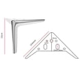 thumbnail image 2 of 1Pcs Stainless Steel Leg for Furniture,Metal Furniture Leg,Chair Leg,Sofa Couch Cabinet Feet,Heavy Duty Triangle Furniture Feet,DIY Modern Replacement Leg for Cabinet Sofa Couch(Silver 15cm), 2 of 9