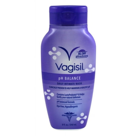 Vagisil Daily Intimate Wash Ph Balance 8 Ounce (Pack of 2)
