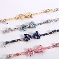 thumbnail image 5 of Collier Fille Chien Cravate et hijab Fleurs Réglables Collier pour Animaux de Compagnie, 5 of 5