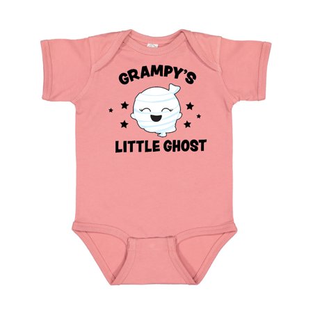 

Inktastic Cute Grampy s Little Ghost with Stars Gift Baby Girl Bodysuit