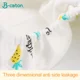 thumbnail image 4 of Baby Reusable Diapers 100% Cotton Panties Waterproof Infant Nappies Kid Training Pant Cloth Washable Breathable Nappy Changing, 4 of 6