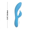 thumbnail image 4 of Wonderlust Harmony Rabbit Vibrator, Blue, 4 of 4