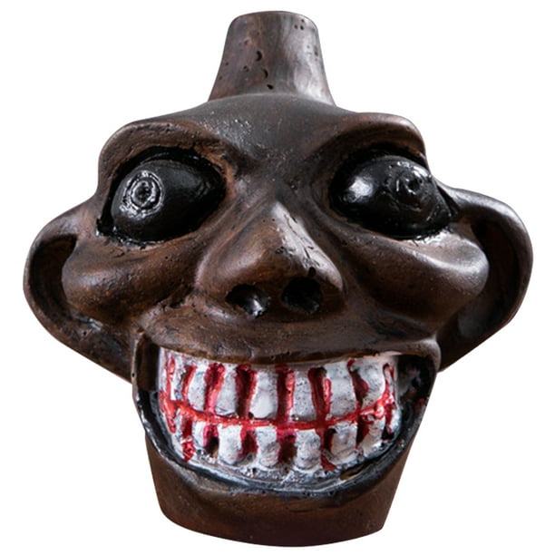 Silbato Guerra Azteca Que Grita Auténtico para Accesorios Halloween