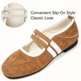 thumbnail image 3 of CHICVOMEY Women's Ballet Flats Slip-On Mary Jane Shoes with Breathable Comfortable Inner Non-Slip Sole Casual Walking Shoes for Women, 3 of 8