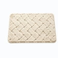 thumbnail image 3 of AuroraX Bathroom Rug Non Slip Backing Absorbent Large Quick Dry Washable White Bath Rugs for Bathroom Floor Bath Mat for Tub, 3 of 7