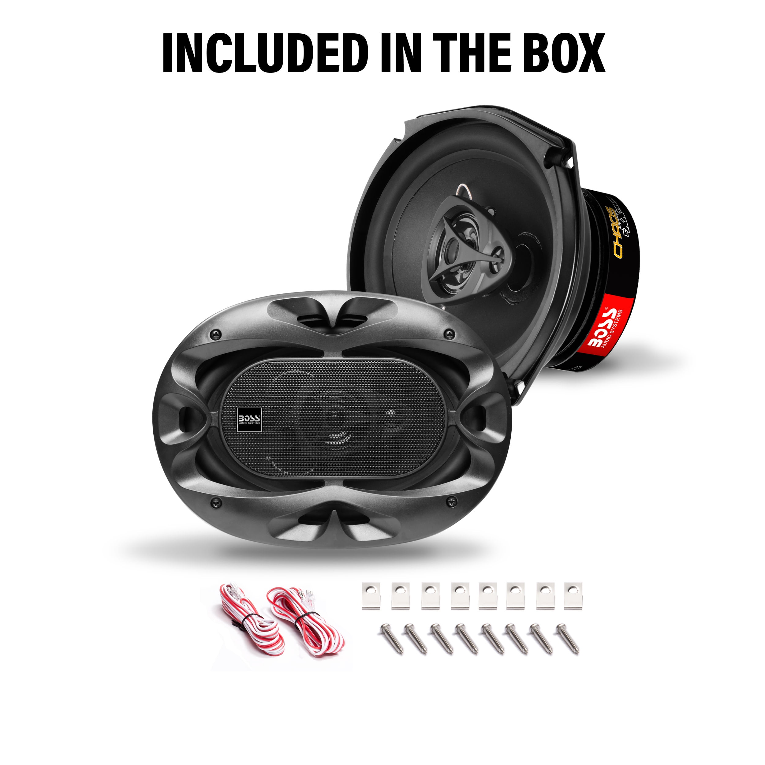 Boss Audio Systems CH6930B Chaos Series 6 x 9 inch Car Stereo Door Speakers
