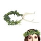 thumbnail image 4 of Corona De Eucalipto, Corona De Pelo Natural Suave Artística Con Cinta Para La Playa Para Tomar Fotos Para Vacaciones ANGGREK Hair Wreath, 4 of 8