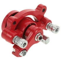 WEUVEB Metal Compact Red Brake Caliper 1Set for Mini Bikes and Scooters Mechanical Braking Go Kart Rear Break Caliper