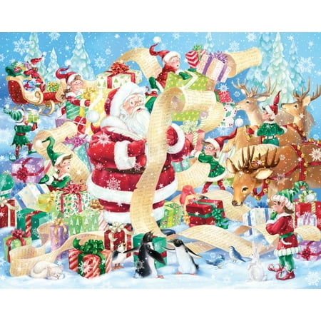 Vermont Christmas Company Santa's List - 1000 Piece Jigsaw Puzzle ...