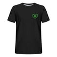 thumbnail image 3 of Wancir Mens Shirts Clearance Sale Man Falling Shoulders Printing Motion Bodybuilding T-shirt, 3 of 3