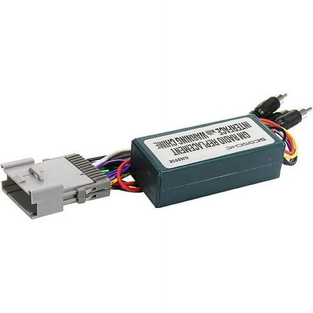Scosche GM09SR - 2000-Up GM Radio replacement interface with door chime feature