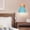 Blue, variant on 1 Pack Adjustable Wall Sconces with Plug-in Cord Bedside Reading Light Iron Shade Macaron Industrial Wall Lamp Fixture for Hallway Kitchen Island Bathroom Lighting,Bulb Not Included（Gray）