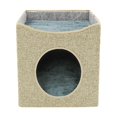 thumbnail image 3 of Cama para gatos para gatos de interior, cama para dormir para mascotas, escondite para gatos, nido semicerrado para gatos, 3 of 8