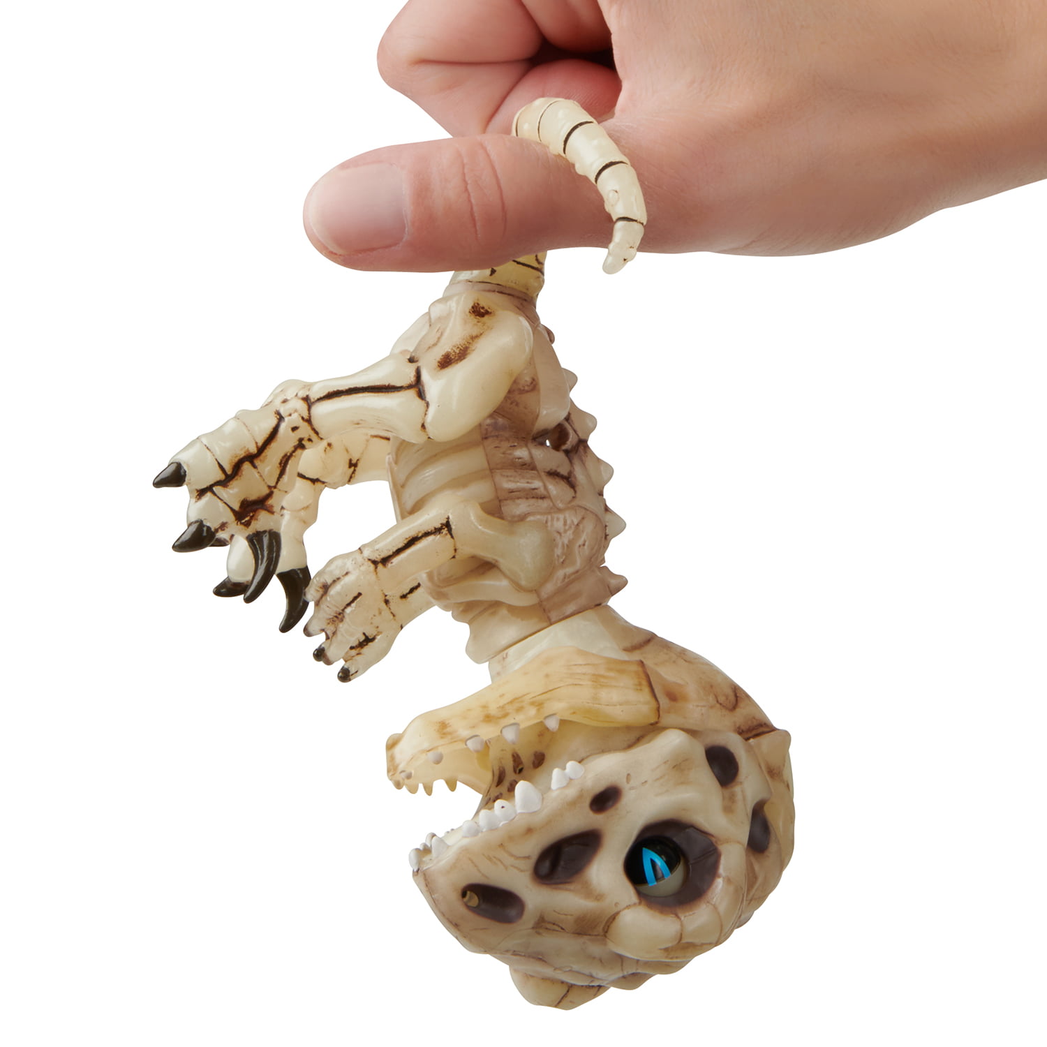 Fingerlings Untamed Bonehead Skeleton Raptor Gloom Brand New collectibles Sand 