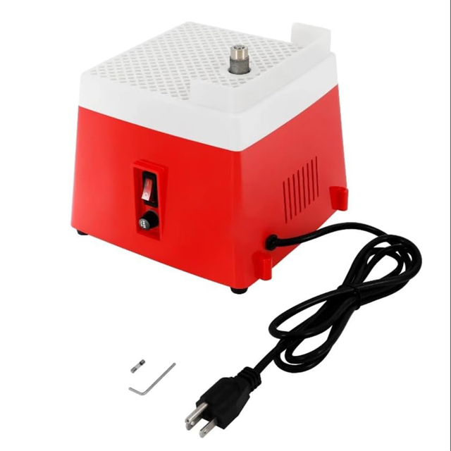 Glass Grinder for Stained Glass, Stained Grinder Tool with 5/8inch Grinder Bits, for Glass Processing Arts US Plug