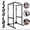 black, variant on Adjustable Power Cage 1200LBS Squat Rack with Pull-Up Bar J-Hooks & Safety Bars, Commercial Home Gym Equipment