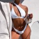thumbnail image 2 of Traje de baño de bikini ajustable con vendaje casual para mujer Conjunto de ropa de playa Fridja nalpqowj21487, 2 of 5