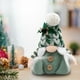 thumbnail image 4 of Muñecos de gnomos navideños luminosos | Decoraciones navideñas sin rostro | Adorno festivo para el hogar y el árbol | Figura de Papá Noel para repisa y estante | Decoración de tela de 25 cm, 4 of 5