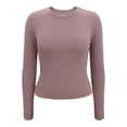 thumbnail image 1 of Playera George para Mujer Manga Larga Rosa Talla CH, 1 of 4