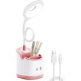thumbnail image 1 of Dormitorio dormitorio lámpara de mesa-308 tipo portalápices tipo táctil + atenuación de tres velocidades (rosa) Xemadio LL-1860, 1 of 8