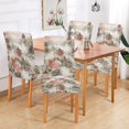 thumbnail image 2 of Yayeee 4 Pack Dining Chair Covers Stretch Parson Chairs Slipcovers Seat Protector, Red Mountain Pattern, 2 of 6