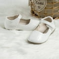thumbnail image 6 of TAIAOJING Toddler Girls Dress Shoes Mary Jane Low Shoes Ballerinas Children Princess Shoes Wedding Shoes Flat Baby Evening Shoes Party School Shoes For Wedding Birthday Parties Campus Leisure 3.5-4Y, 6 of 8