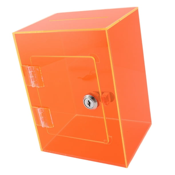 Hucha Transparente, Hucha Acrílica De Gran Capacidad, Urna De Gran Capacidad, Caja De Punta, Hucha Anticaída