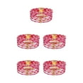 thumbnail image 2 of Minnieouse magnética Multicapas Cuero Estampado de leopardo Regalos para el día de San Valentín Rosado 5piezas, 2 of 6