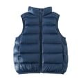 thumbnail image 2 of Boys Girls Lightweight down Vest Sleeveless Puffer Coat Warm Quilted Gilet, 2 of 4