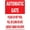 Warning Sign 1, variant on Automatic Gates Pull Forward 4 Feet from Gate 8"x12" Warning Sign, Gate Security Metal Sign, Business Home Street Wall Safety Caution Custom Decor