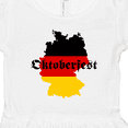 thumbnail image 4 of Inktastic Oktoberfest Germany Map Flag Girls Toddler Dress, 4 of 5
