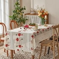 thumbnail image 1 of Santa Claus Festive Coffee Table Tablecloth Decoration Christmas Print Tablecloth ambience Tablecloth, 1 of 1