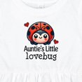 thumbnail image 4 of Inktastic Ladybug Niece Aunties Little Lovebug Girls Baby Dress, 4 of 5