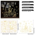 thumbnail image 3 of Christmas Window Stickers Clings Removable Vinyl Christmas Tree DIY Wall Window Door Mural Showcase Decal Sticker, 3 of 5