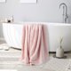 thumbnail image 4 of Toallas de baño 1 pieza Toalla de baño de terciopelo Toalla para adultos Uso diario en casa Toalla absorbente para cabello seco que no deja pelo Toalla de playa Toalla de baño de tiras, 4 of 6