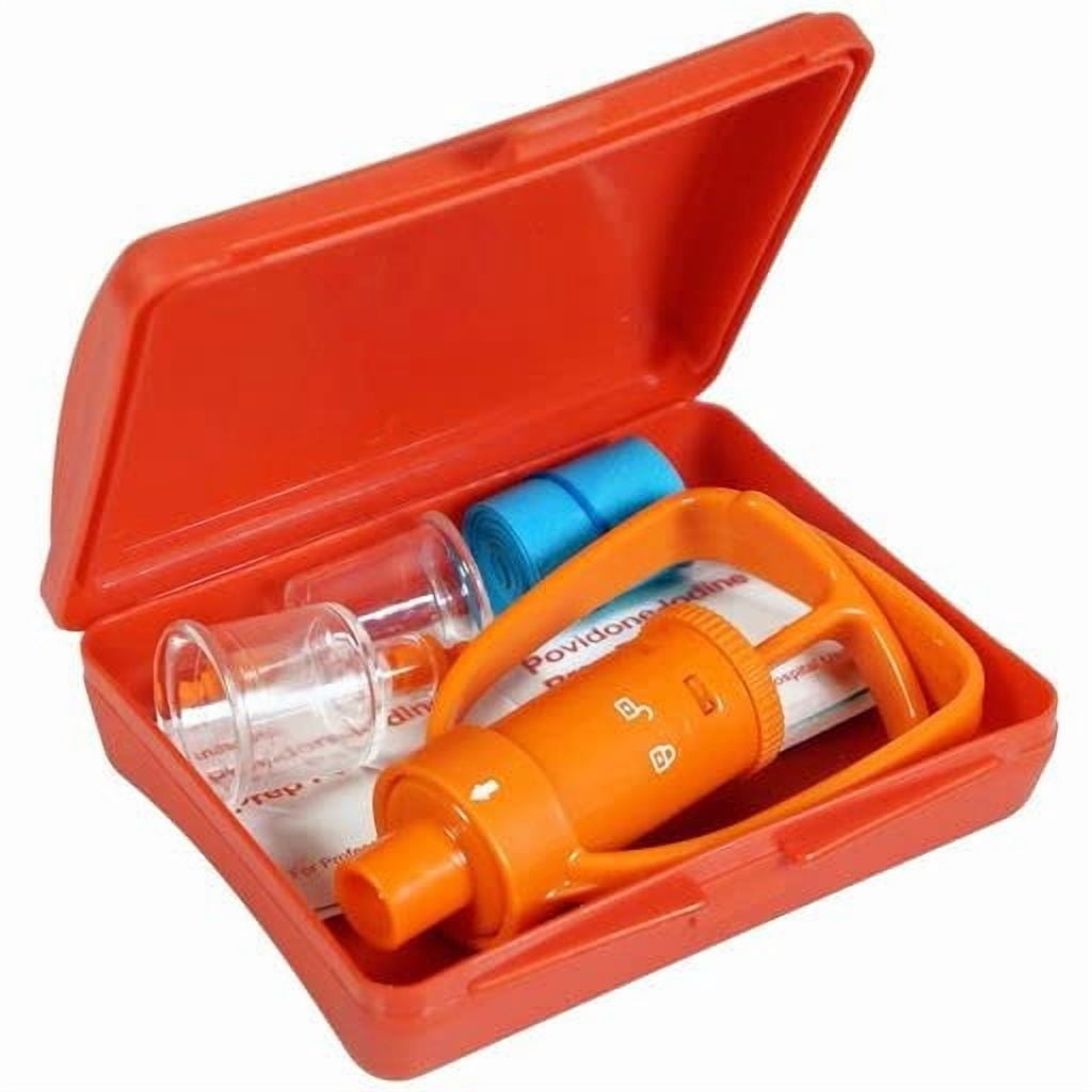 LIVABIT 2-Pack First Aid Safety Tool F.A.S.T. Kit Emergency Venom Extractor Snake Bite and Sting Suction Pump for Hiking, Camping, Backpacking, Insect Sting & Snake Bite Treatment