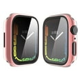 thumbnail image 2 of For Apple Watch Iwatch Series 7 Case 41mm Tempered Glass Shockproof Full Cover - Pink, 2 of 8