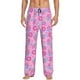 thumbnail image 1 of Balery Donuts Pantalones de pijama para hombre, pijama ultraligero, pantalón de descanso-Small, 1 of 6