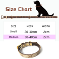 thumbnail image 3 of Collar de cuero para perro, suave, duradero, resistente al agua, ajustable, 3 of 6