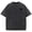 459#Black, variant on Mens Casual Retro Oversized Tee Premium Washed Fabric Palm Sunset Graphic Short Sleeve Summer Outdoor Beach Shirts Khaki 2XL
